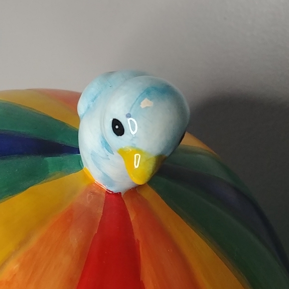 Ceramic Hot air balloon cookie jar - Picture 7 of 8